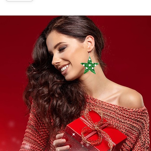 Christmas earrings  NEW 🤩New Year’s or Christmas - Picture 9 of 16